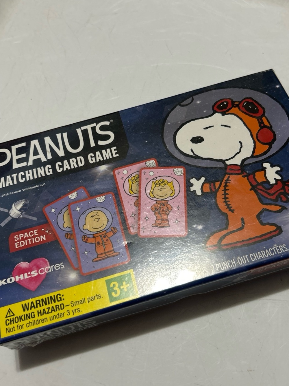 Peanuts Matching Card Game Space Edition New Unopened Sealed - Picture 6 of 6